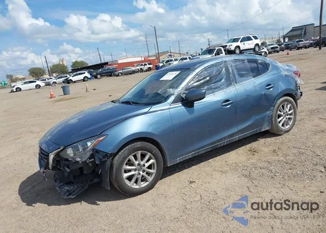 2015 Mazda Mazda3 I Touring z USA, uszkodzony, nr VIN 3MZBM1V76FM232338